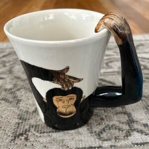 Unique Monkey Handle Mug